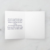 Moeder en kind feestdagen kaart (Binnen)