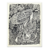 Moeder en kind foto afdruk (Voorkant)