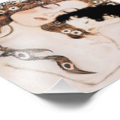 Moeder en kind Gustav Klimt Foto Afdruk (Hoek)