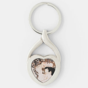 Moeder en kind Gustav Klimt Sleutelhanger