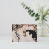 Moeder en kind Gustav Klimt Visitekaartje (Staand voorkant)