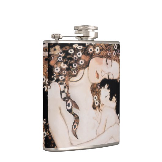 Moeder en kind Gustave Klimt Heupfles (Rechts)