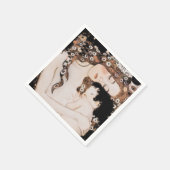 Moeder en kind Gustave Klimt Servetten (Hoek)