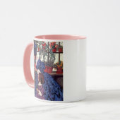 moeder en kind in Greenhouse Mok (Voorkant links)