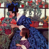 moeder en kind in Greenhouse Mok