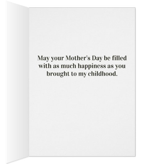 moeder en kind in hangmat Moederdag (Binnen (Rechts))