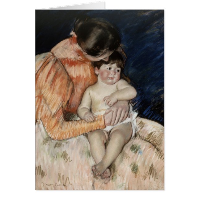 Moeder en kind, jaren 1890 (Voorkant)