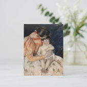 Moeder en kind, jaren 1890 briefkaart (Staand voorkant)