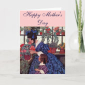 moeder en kind kaart (Voorkant)