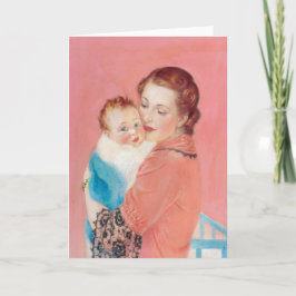 Moeder en kind kaart