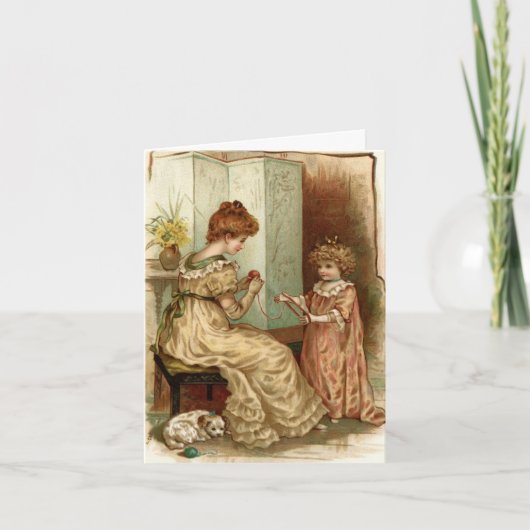  moeder en kind kaart (Voorkant)