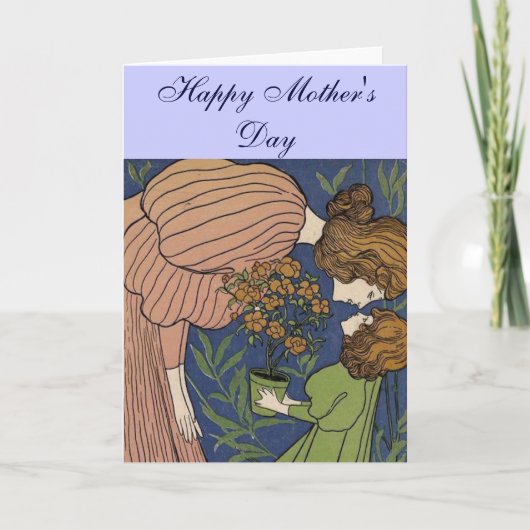 Moeder en kind kaart (Voorkant)