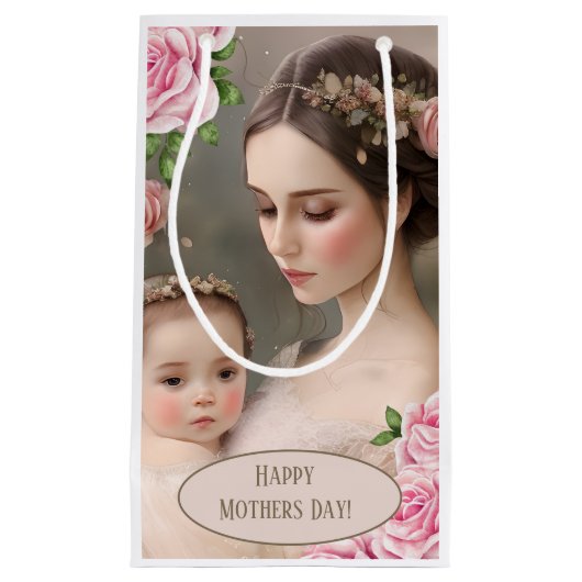 Moeder en kind klein cadeauzakje (Voorkant)