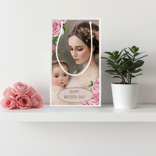 Moeder en kind klein cadeauzakje