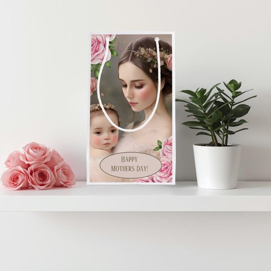 Moeder en kind klein cadeauzakje