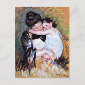 Moeder en kind - Kunstwerk van Mary Cassatt, 1900 Briefkaart (Voorkant)
