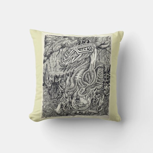 Moeder en kind kussen (Voorkant)