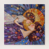 Moeder en kind legpuzzel (Horizontaal)