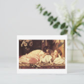 Moeder en kind - Lord Frederick Leighton Briefkaart (Staand voorkant)