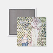 Moeder en kind magneet (Voorkant / Achterkant)