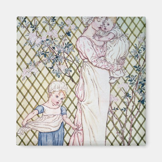 Moeder en kind magneet (Voorkant)