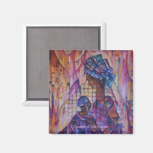 Moeder en kind Magnet (Voorkant / Achterkant)