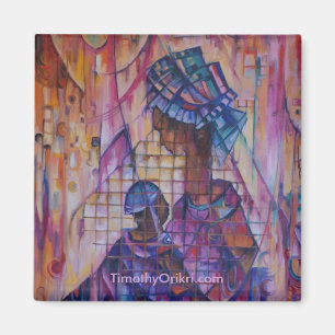 Moeder en kind Magnet