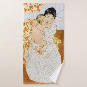 Moeder en kind, Mary Cassatt Badhanddoek