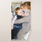 Moeder en kind, Mary Cassatt Badhanddoek (Badhanddoek)