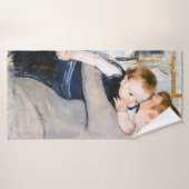 Moeder en kind, Mary Cassatt Badhanddoek (Badhanddoek)