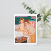 Moeder en kind, Mary Cassatt Briefkaart (Staand voorkant)