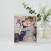 Moeder en Kind Mary Cassatt Briefkaart (Staand voorkant)