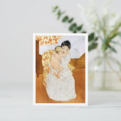 Moeder en kind, Mary Cassatt Briefkaart (Staand voorkant)