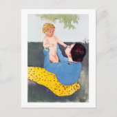 Moeder en kind, Mary Cassatt Briefkaart (Voorkant)