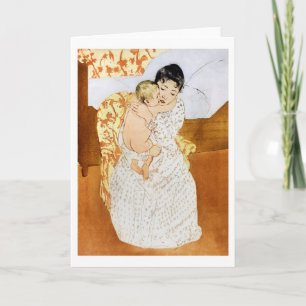 Moeder en kind, Mary Cassatt Kaart