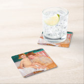 Moeder en kind, Mary Cassatt Kartonnen Onderzetters (Insitu)