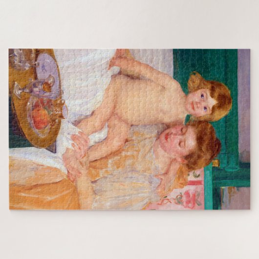 Moeder en kind, Mary Cassatt Legpuzzel (Horizontaal)