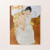 Moeder en kind, Mary Cassatt Legpuzzel (Verticaal)