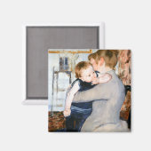 Moeder en kind, Mary Cassatt Magneet (Voorkant / Achterkant)