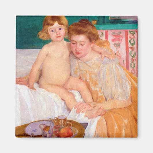 Moeder en kind, Mary Cassatt Magneet (Voorkant)
