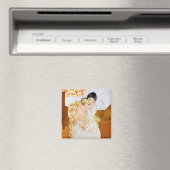 Moeder en kind, Mary Cassatt Magneet (Insitu (Vaatwasser))