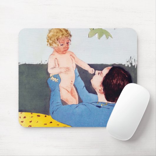 Moeder en Kind, Mary Cassatt Muismat (Met muis)