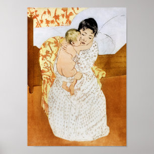 Moeder en kind, Mary Cassatt Poster