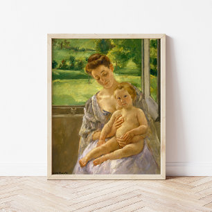 Moeder en kind   Mary Cassatt Poster