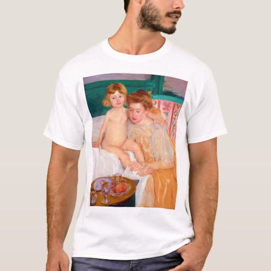 Moeder en kind, Mary Cassatt T-shirt (Voorkant)