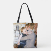 Moeder en kind, Mary Cassatt Tote Bag (Achterkant)