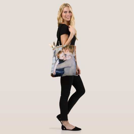 Moeder en kind, Mary Cassatt Tote Bag (Op model)