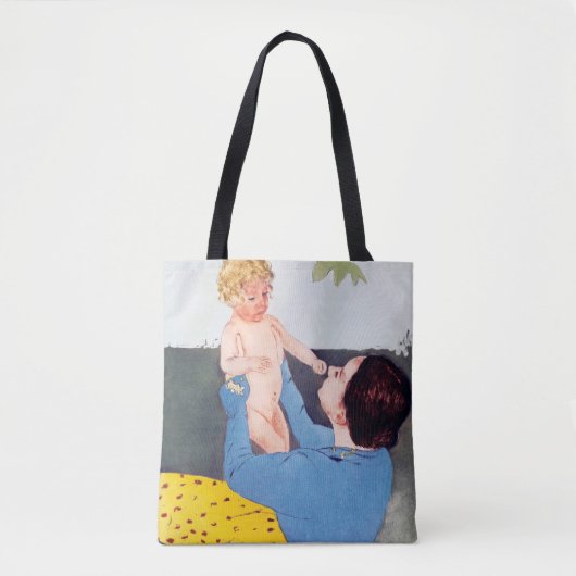 Moeder en kind, Mary Cassatt Tote Bag (Voorkant)