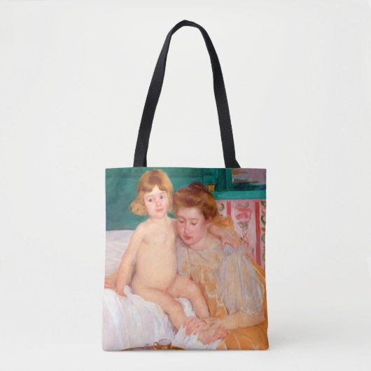Moeder en kind, Mary Cassatt Tote Bag (Voorkant)