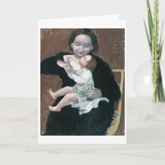 Moeder en kind, Maurice Denis Kaart (Voorkant)